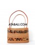 Ata rattan women handwoven bag ethnic design